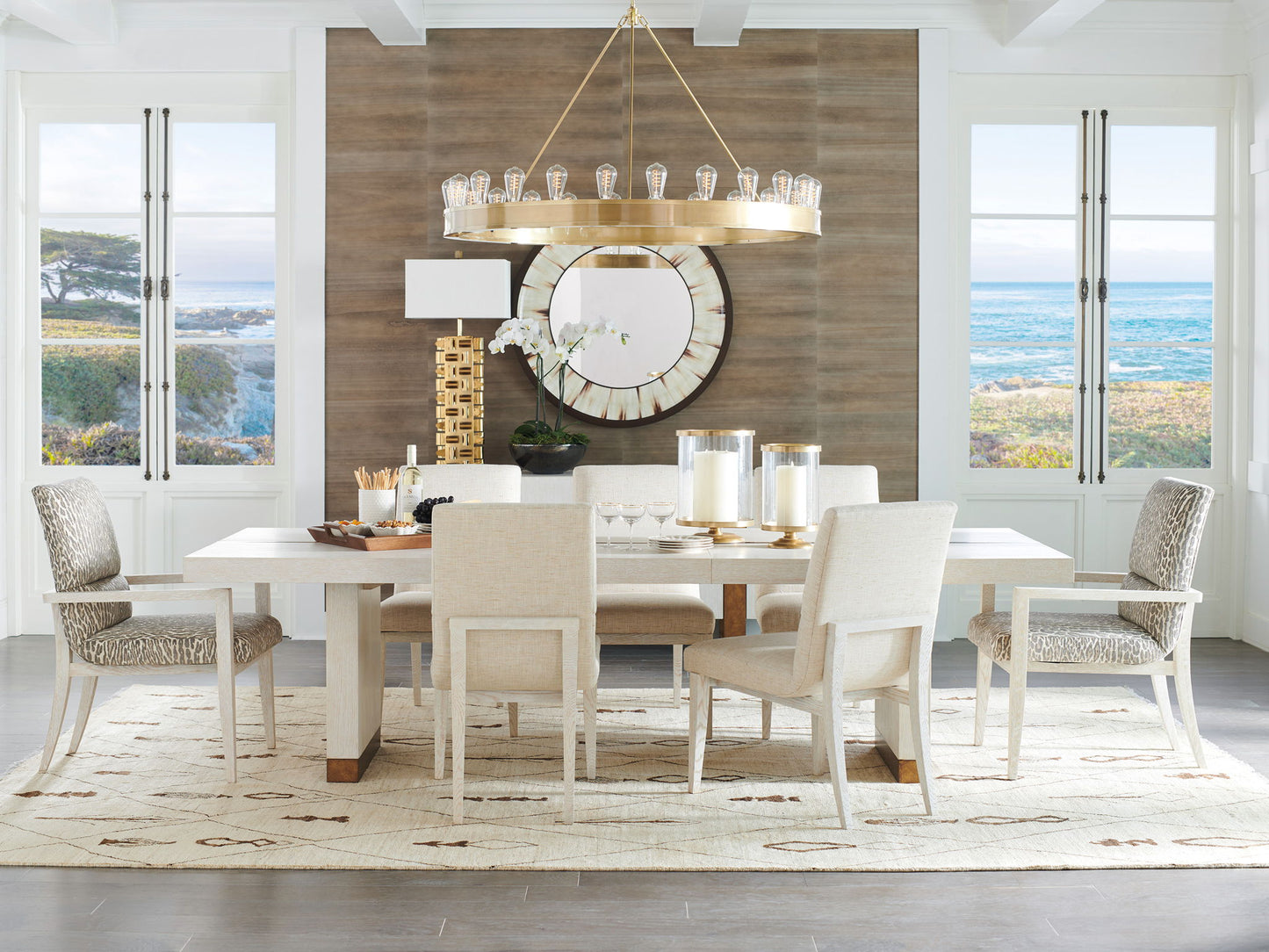 Carmel - Vista Rectangular Dining Table - Beige