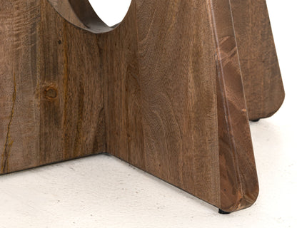 Zaphiro - Cross Table Base - Dark Brown