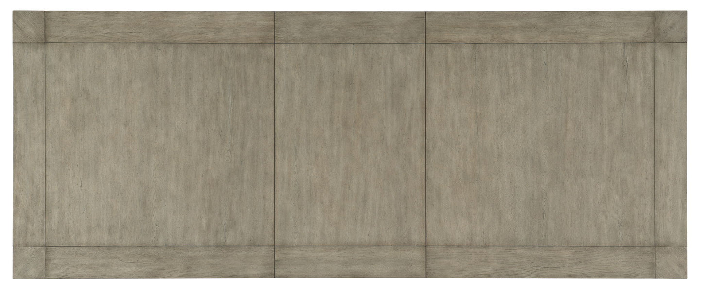 Linville Falls - North Fork Rectangle Dining Table With 1-24" Leaf - Gray