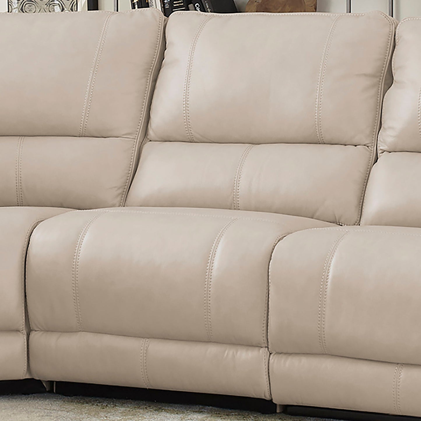Whitman - Powered By Freemotion Cordless Armless Chair - Verona Linen