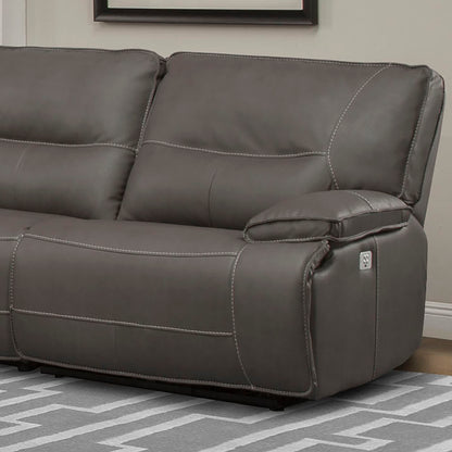 Spartacus - Power Right Arm Facing Recliner - Haze