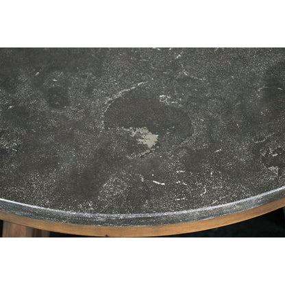 Weatherford - Round Coffee Table Top - Bluestone