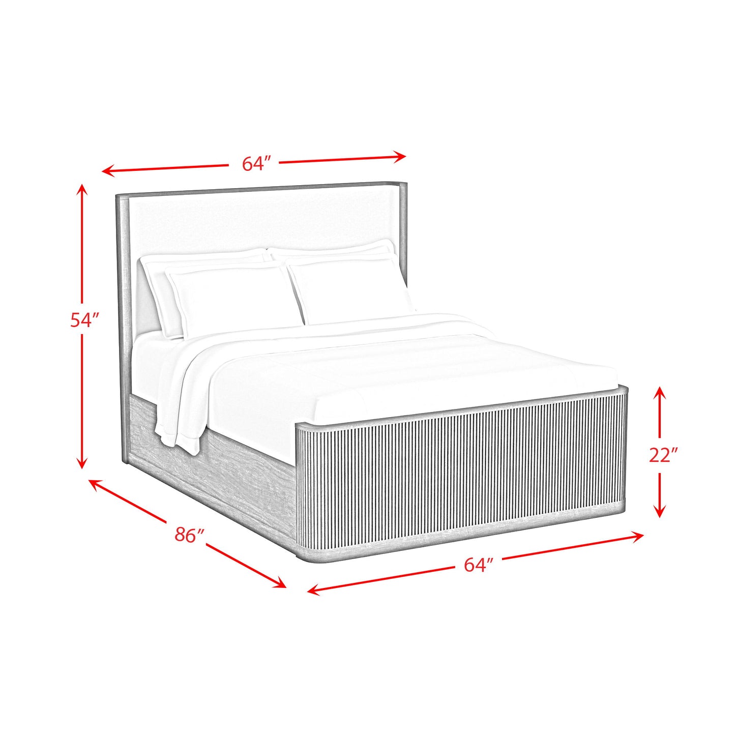 Sylvie - Bedroom Set With Upholstered Bed