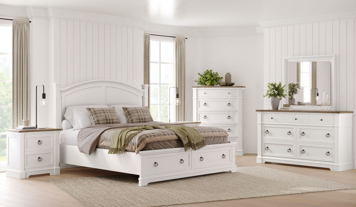 Kingston - Panel Storage Bed