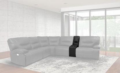 Spartacus - Entertainment Console With USB Pop-Up - Black