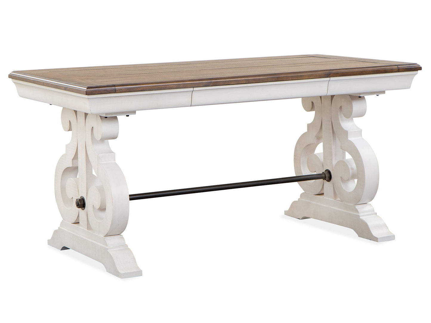 Bronwyn - Writing Desk Base - Alabaster