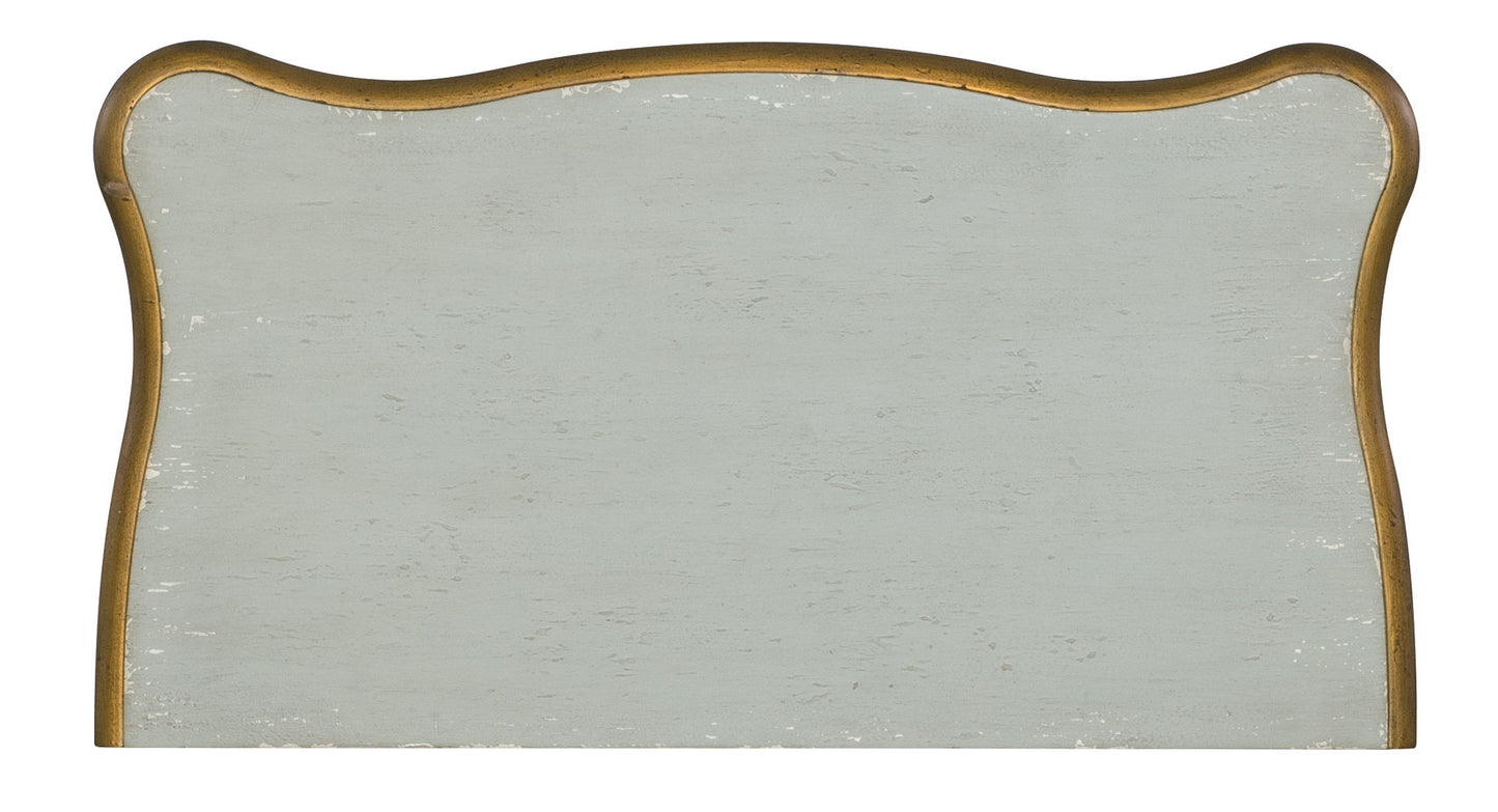 Home Accent - French 2-Drawer Chest - Pearl Silver