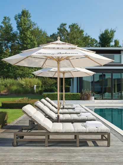 La Jolla - Chaise Lounge - Dark Brown