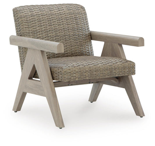 Cliff Trails - Rocking Lounge Chair - Beige