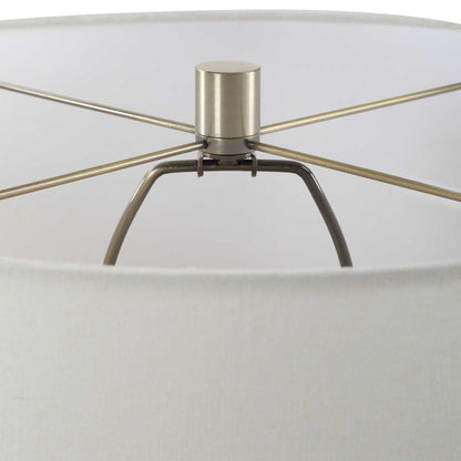 Laurel - Sage Ceramic Table Lamp - Green