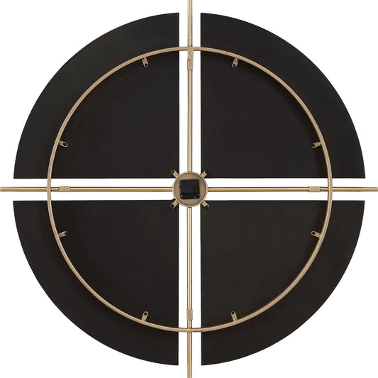 Walnut Elegance - Wall Clock