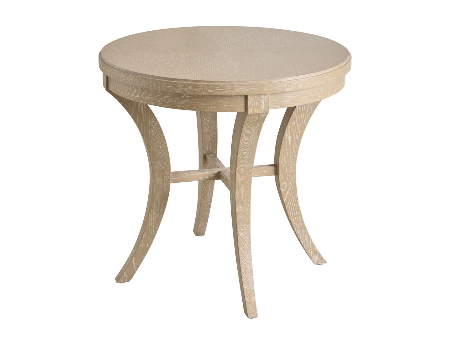 Sunday Morning - Westbrook Round End Table - Beige