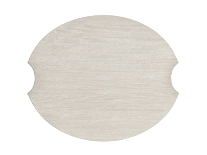 Copacabana - Cabo Oval End Table - White