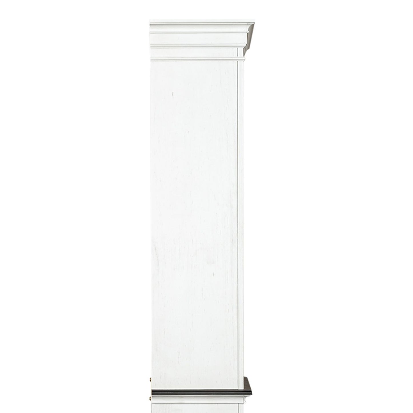 Allyson Park - Left Pier Top - Wirebrushed White / Charcoal