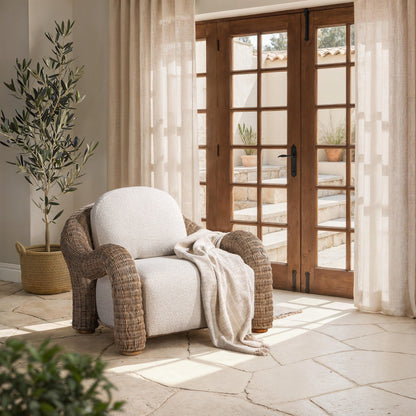 Faro - Accent Chair - Natural / Beige