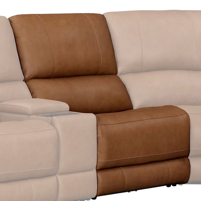 Belmont - Power Armless Zero G Recliner P3 - Lyric Caramel