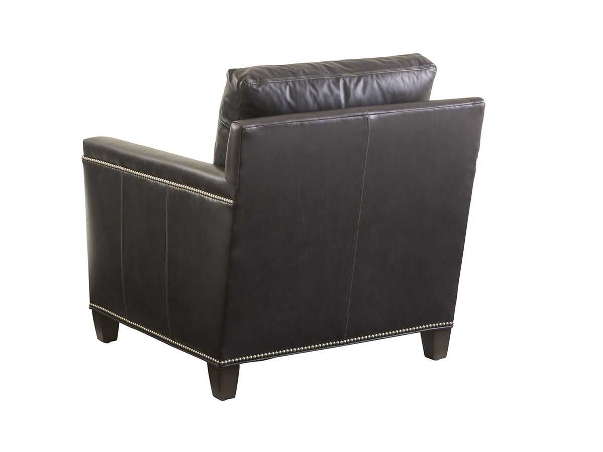 Lexington Leather - Strada Leather Chair - Dark Brown