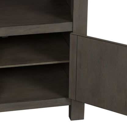 Lindsey Farm - Kitchen Island Base - Gray & Sandstone