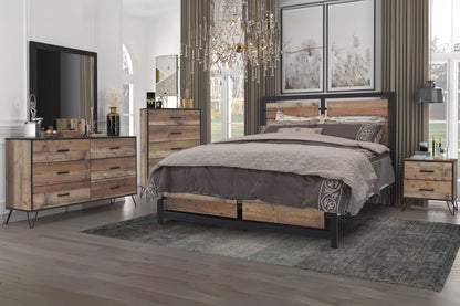 Elk River - 3/3 Twin Headboard, Footboard & Slats - Rustic