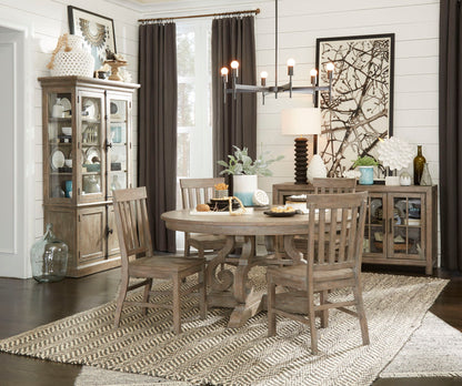 Tinley Park - 48" Round Dining Table - Dove Tail Gray
