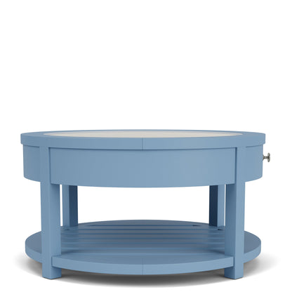 Rosalie - Round Cocktail Table - Blue