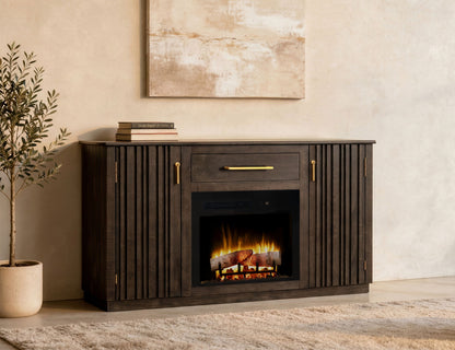 Mezquite - 1 Drawer & 2 Door TV Stand For Fire Place