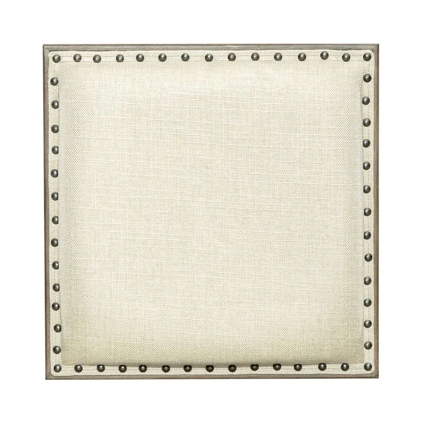 Americana Farmhouse - Upholstered Console Stool - Dusty Taupe