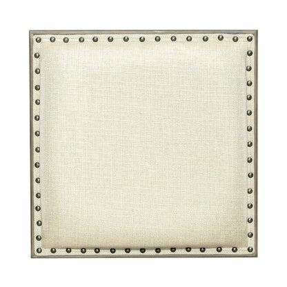 Americana Farmhouse - Upholstered Console Stool - Dusty Taupe