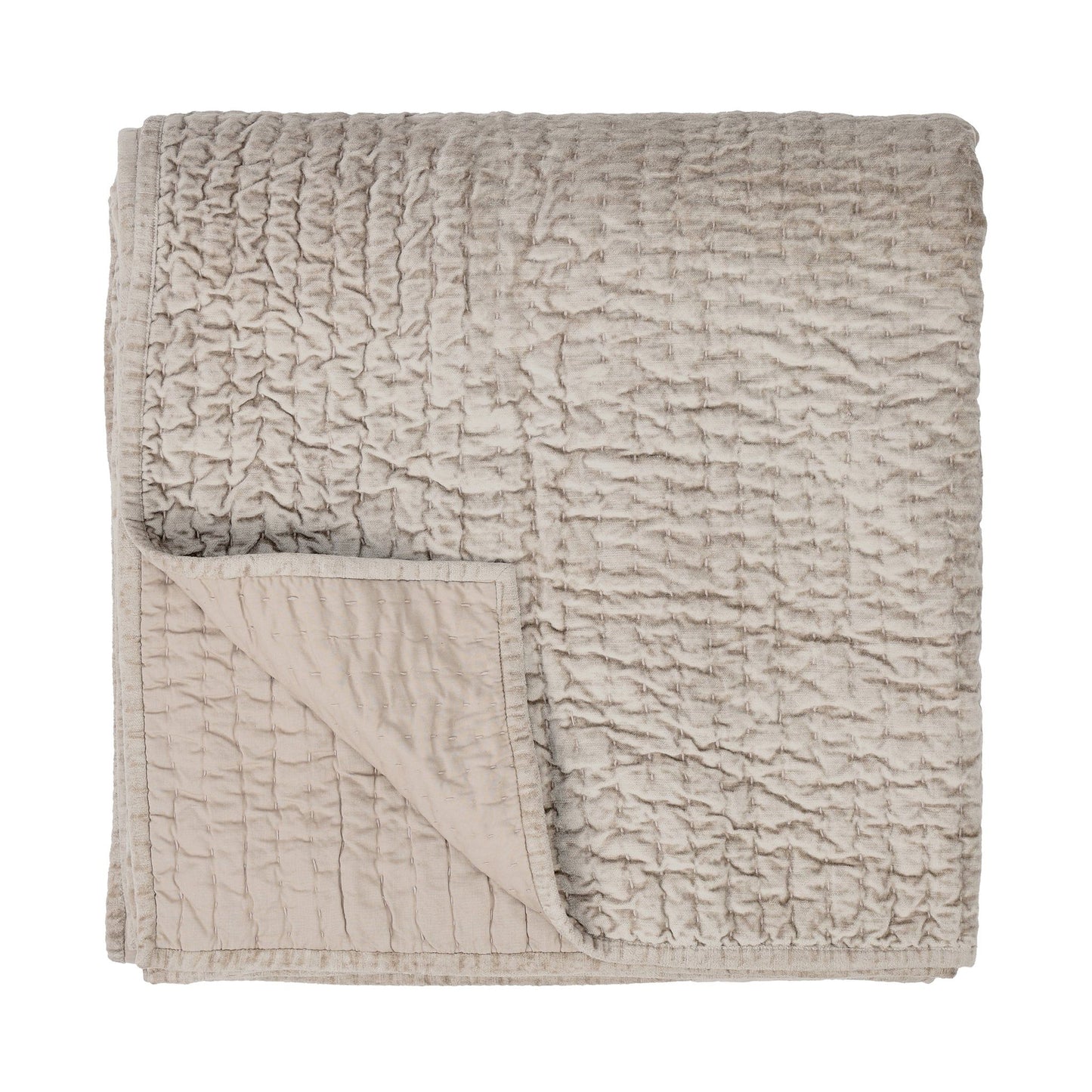 Bari - Velvet Sham - Pebble