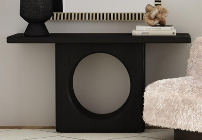 Compass - Console Table Top - Black