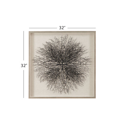 Gracee Canvas Art - Pearl Silver