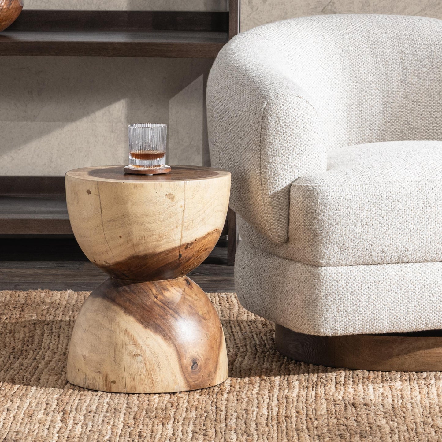 Lanna - Accent Table - Natural