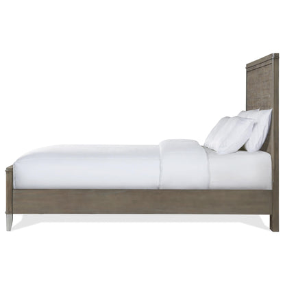 Intrigue - King Metal Panel Footboard - Hazelwood