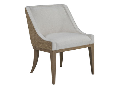 Simpatico - Simpatico Side Chair - Beige / Dark Brown