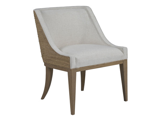 Simpatico - Simpatico Side Chair - Beige / Dark Brown