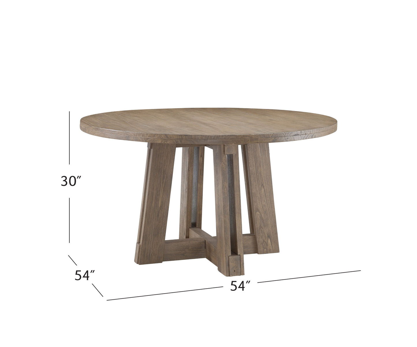 McGuire - Dining Table - Dark Brown