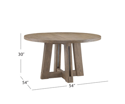 McGuire - Dining Table - Dark Brown