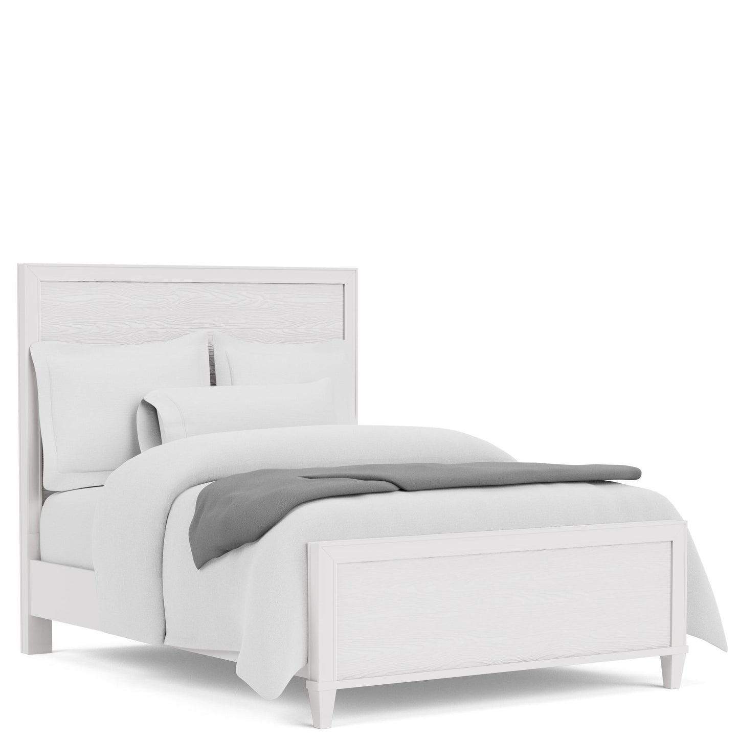 Rosalie - Full Panel Headboard - White