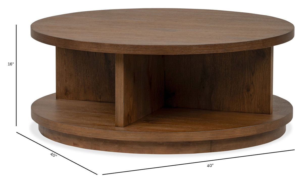 Oswald - Round Cocktail Table Set