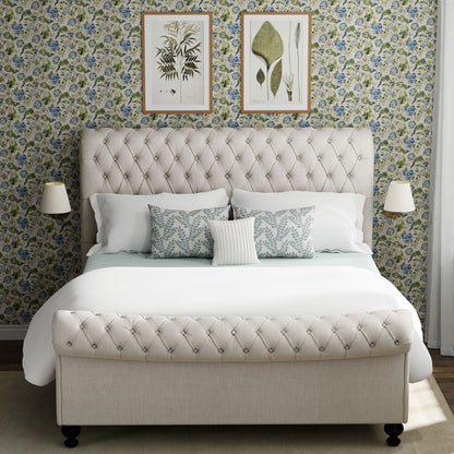 Jackie - Queen Headboard - Crepe
