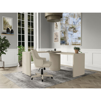 Maren - Swivel Desk Base - Beige