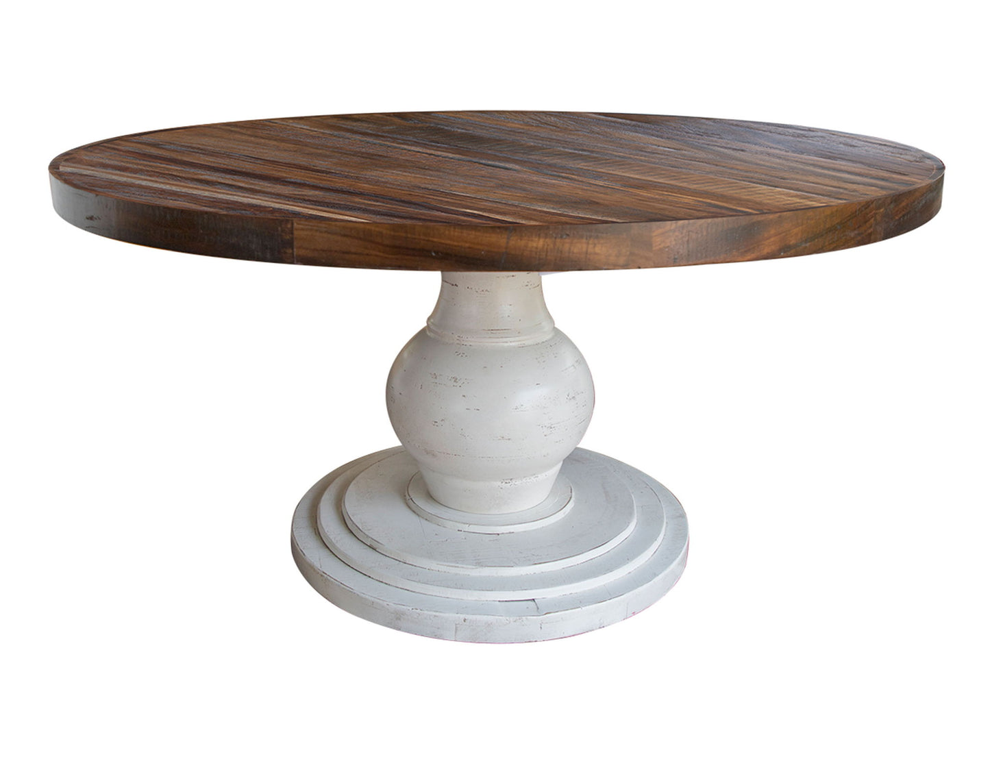 Rock Valley - Round Table Base - Off White