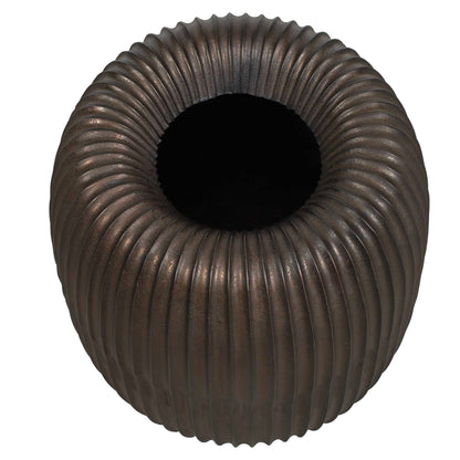 Vector Ridge - Indoor-Outdoor Planter - Bronze