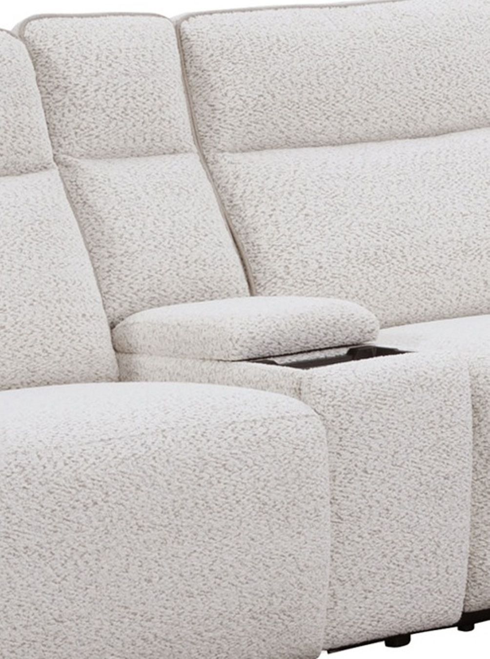 Lancaster - Tilt Console With Wireless Console - Fluffy River Rock