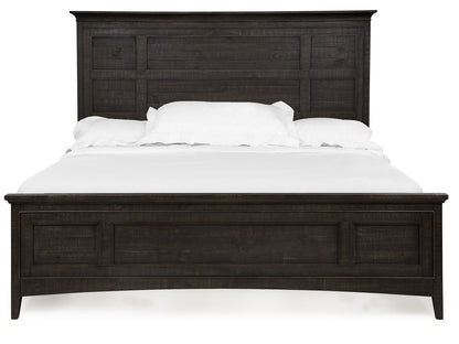 Westley Falls - Complete Panel Bed With Storage Rails
