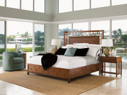 Ocean Club - Kaloa Nightstand - Dark Brown