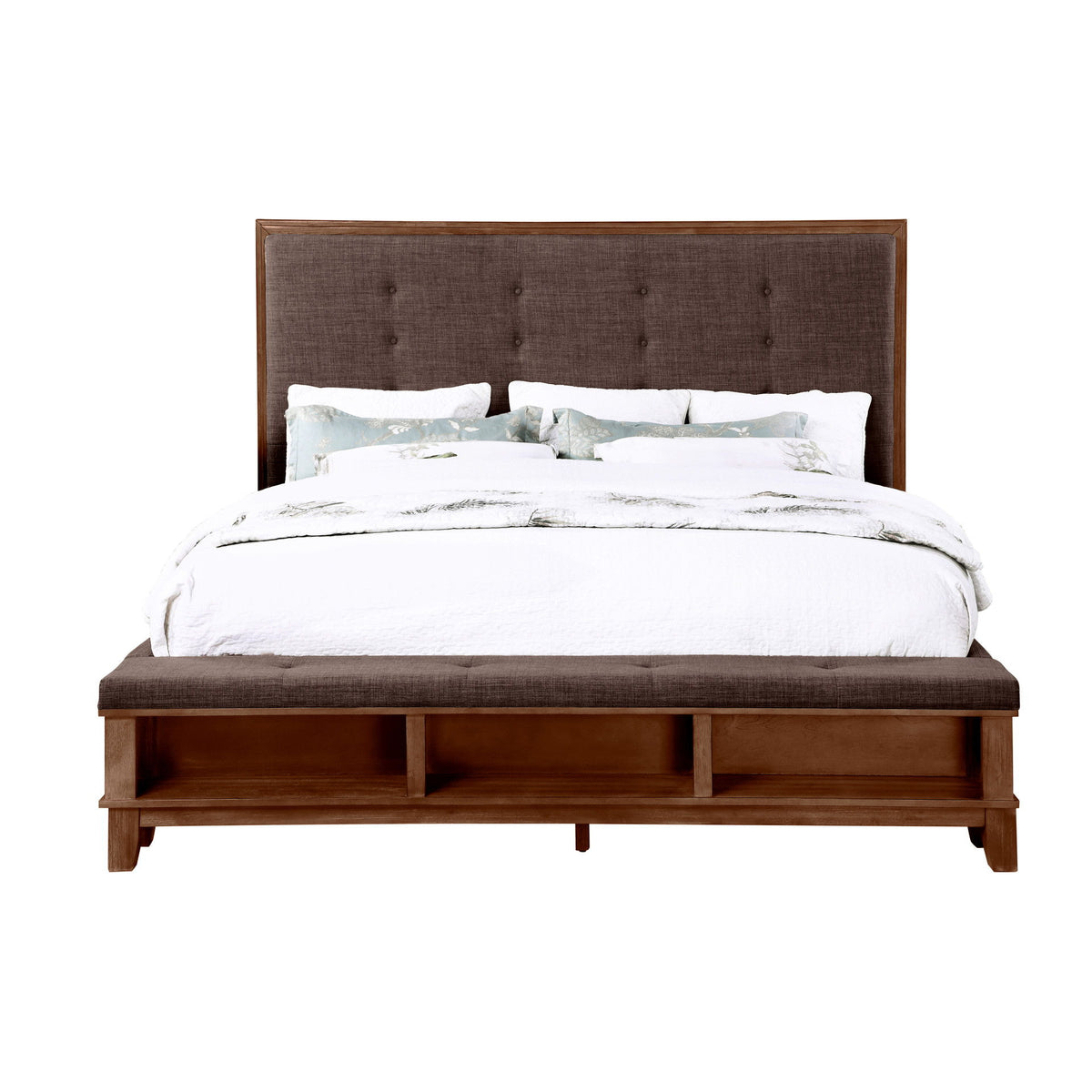 Cagney - 6/0 California King Side Rails - Chestnut