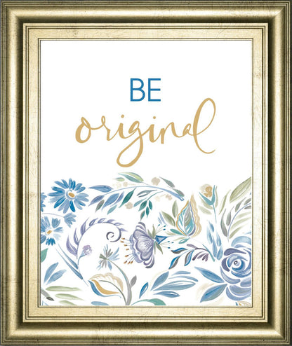 22x26 Be Original Floral By AniDel Sol - White