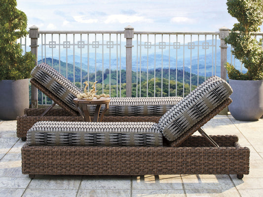 Kilimanjaro - Chaise - Dark Brown / Black