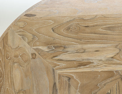 Balam - Round Table Top - Ivory White